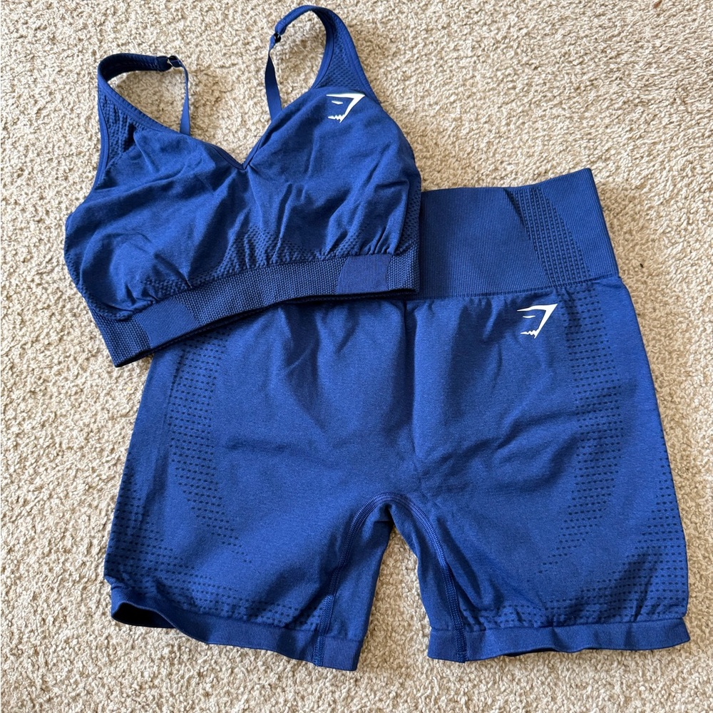 Blue Gymshark Set